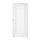 Codel Doors 24" x 80" x 1-3/8" Primed 1-Panel 2-Step Interior Shaker 7-1/4" RH Prehung Door w/Brshd Chrome Hngs 2068pri8491RH26D714 - alternate 1